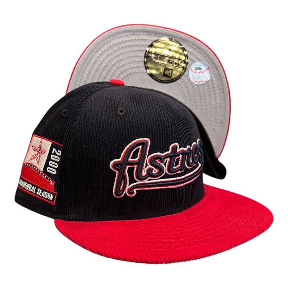 New Era Houston Astros Corduroy Pack 59FIFTY Hat 2001 Inaugural Season - Picture 7 of 7